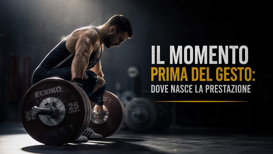 Il momento prima del gesto