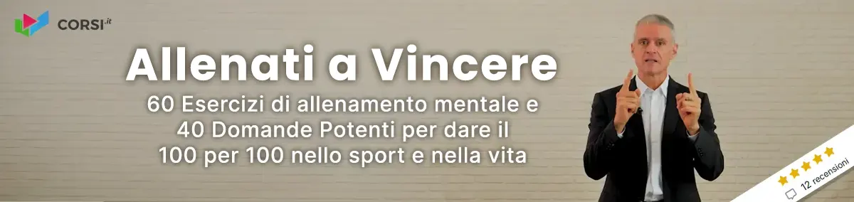 Videocorso Allenati a Vincere